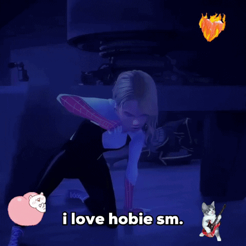 Spider Punk Love Hobie GIF