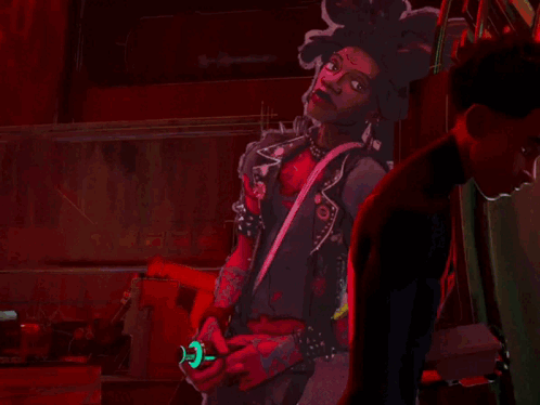 Spider Punk Turn Around GIF