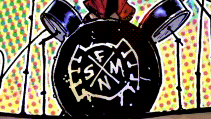 Spider Punk With The Band GIF