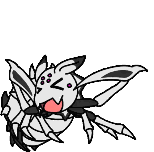 Spider with Rabbit Head and Face
