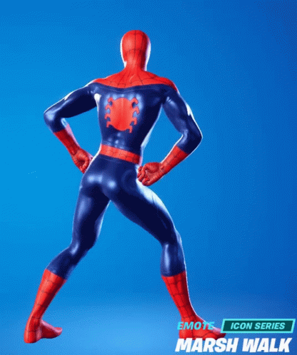 Sexy Back Spiderman Dance GIF