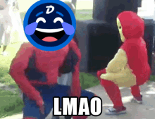 Spiderman Dancing Digibyte Coin GIF