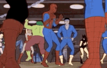 Spiderman Dancing Party GIF