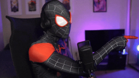 Spiderman Gamer Meme GIF