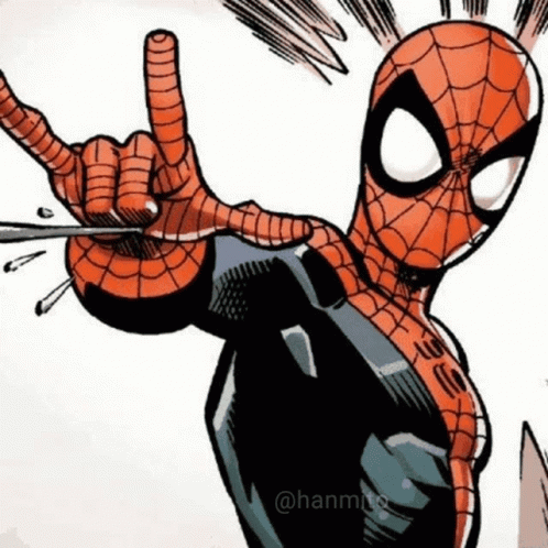 Spiderman Hand Gesture Meme GIF