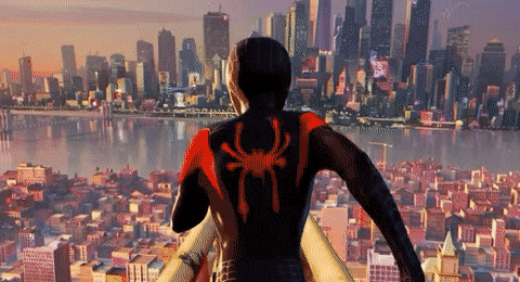 Spiderman: Into The Spider-verse GIF