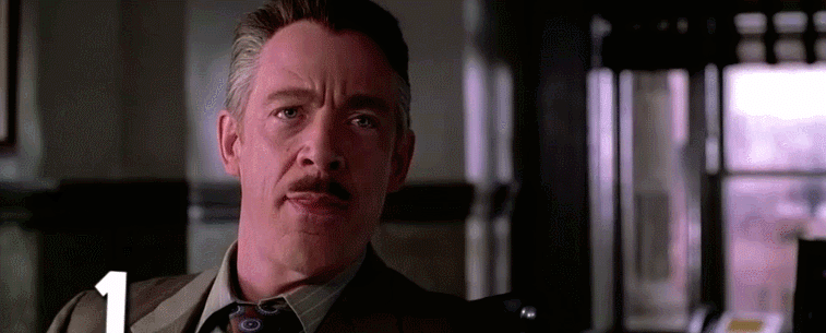 Spiderman John Jonah Jameson Laughing Jajajaja Reaction GIF