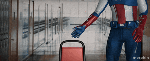 Spiderman Sitting Down Meme GIF