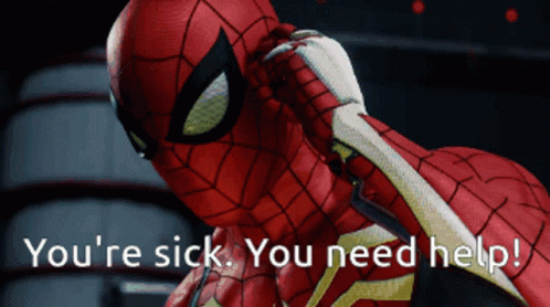 Spiderman Stop Get Some Help GIF