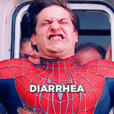 Spiderman Toby Diarrhea GIF