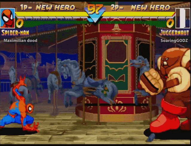 Spiderman Vs Juggernaut Juggernaut Gif GIF