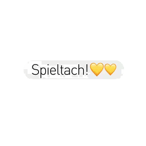 Spieltach Sticker with Hearts