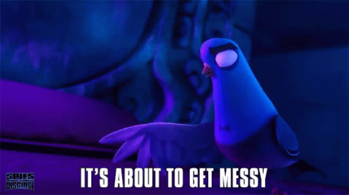 Spies Disguise Bet Messy Let Them Fight GIF