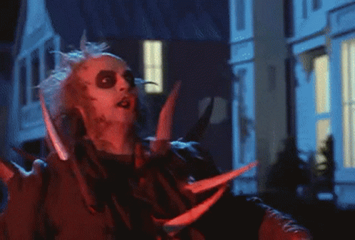 Spiky Body Beetlejuice Meme GIF