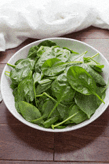 Spinach Sweet Peas Salad GIF