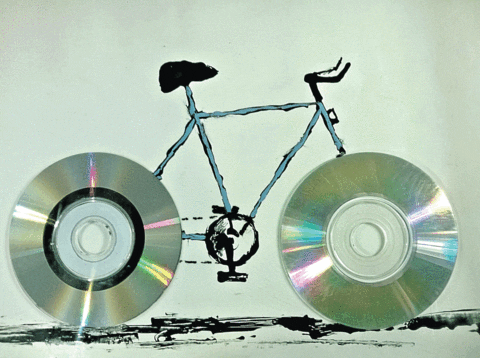 Spinning Animated Vinyl GIF