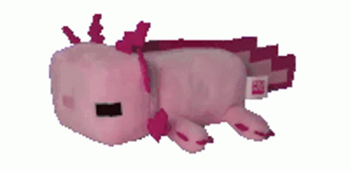 Spinning Axolotl Minecraft GIF