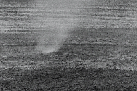 Spinning Birth Of Dust Storm Slow Formation GIF