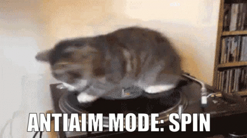 Spinning Cat Antiaim Mode Spin GIF
