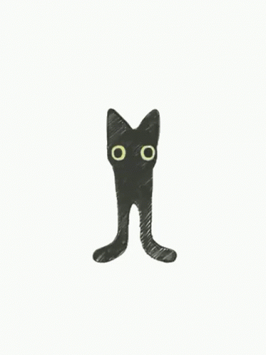 Spinning Cat Standing On Two Legs GIF