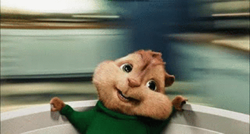Spinning Chipmunk Theodore Seville GIF
