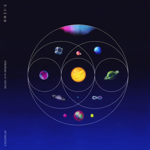 Spinning Globe Music Of The Spheres Coldplay GIF
