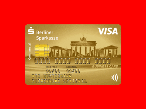 Spinning Gold Valid Visa GIF