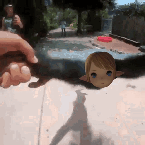 Spinning Hanging Monkey Face Swap GIF