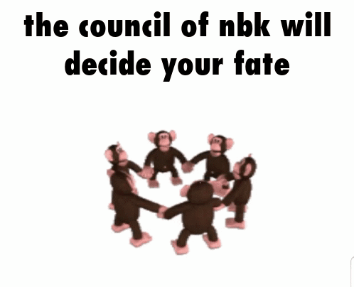 Spinning Happy Monkeys Circle The Council Meme GIF