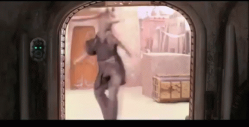Spinning Jar Jar Binks GIF