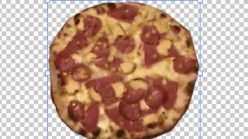 Spinning Pizza On A Graphics GIF