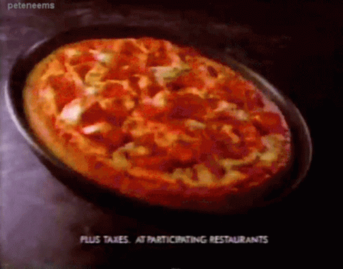 Spinning Pizza On The Pan GIF