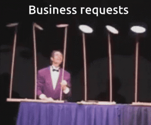 Spinning Plates On Sticks GIF