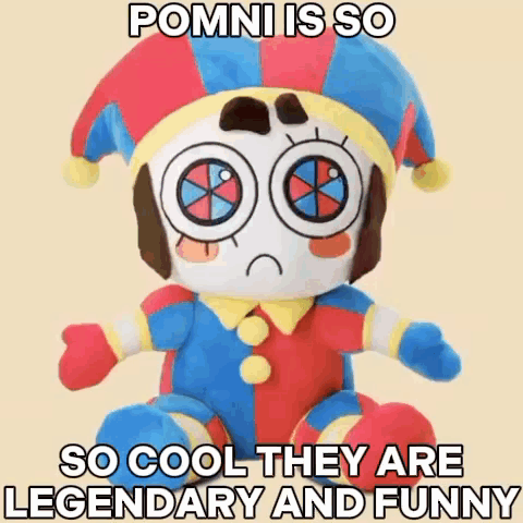 Spinning Pomni Legendary GIF