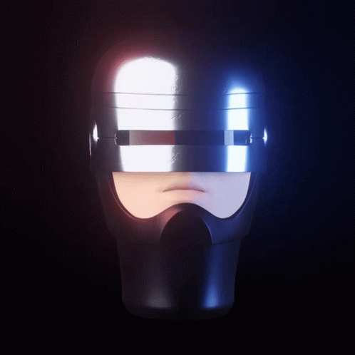 Spinning Robocop Head GIF