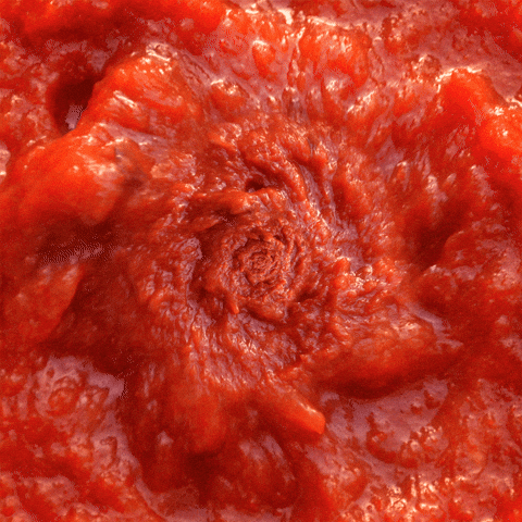 Spinning Tomato Sauce GIF
