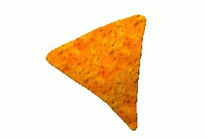 Spinning Tortilla Chip Animation GIF