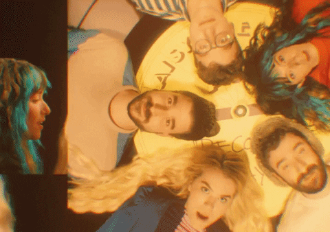 Spinning Vinyl Five Guys GIF