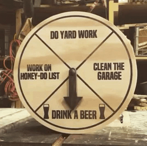 Spinning Wheel Of Task To Do GIF