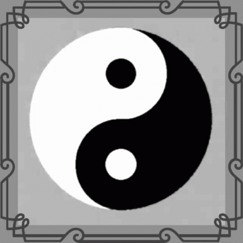 Spinning Yin Yang GIF