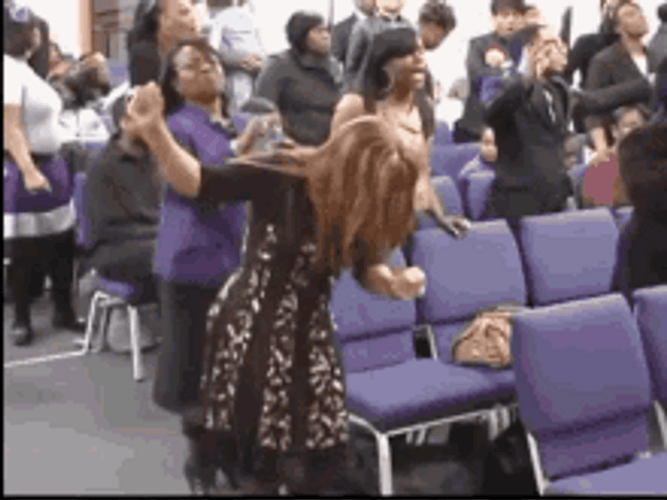 Spirit Activated Believers Praise Dance GIF