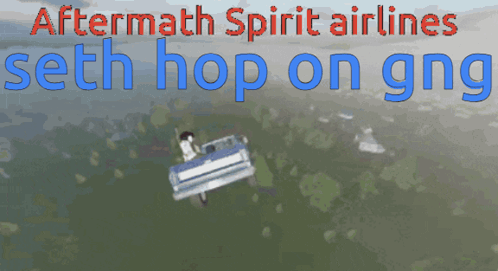 Spirit Airlines Aftermath Poster GIF