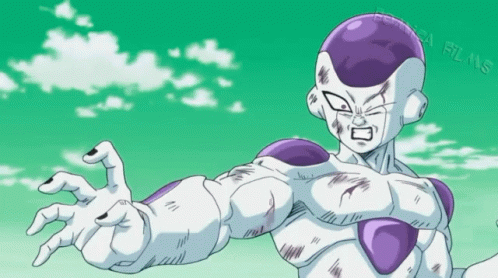 Spirit Bomb Krillin Exploded GIF