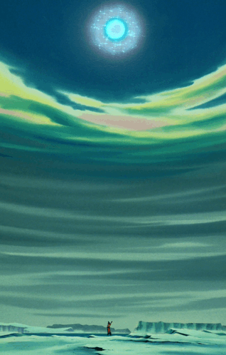 Spirit Bomb Up In The Sky GIF