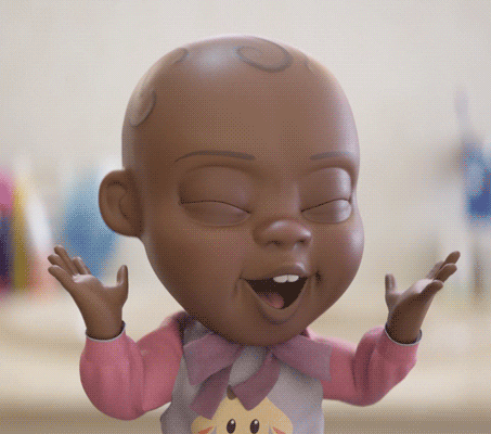 Spirit Fingers Little Baby GIF