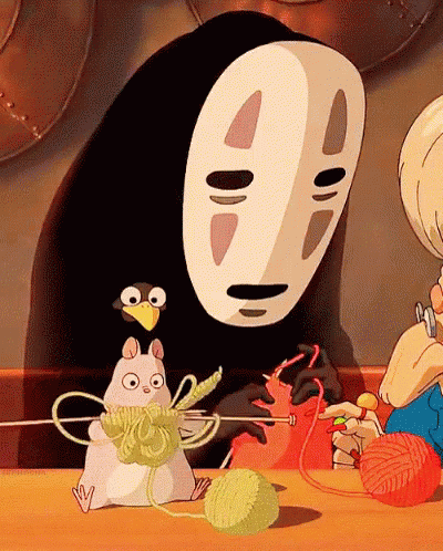 Spirited Away Crochet GIF