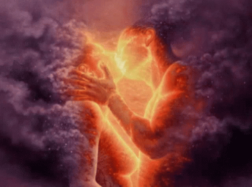 Spiritual Healing Kissing Soulmate GIF