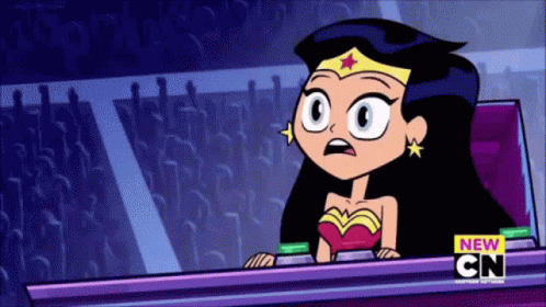 Splashing Milk On Wonder Woman GIF