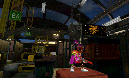 Splatoon N-zap Weapon Red GIF