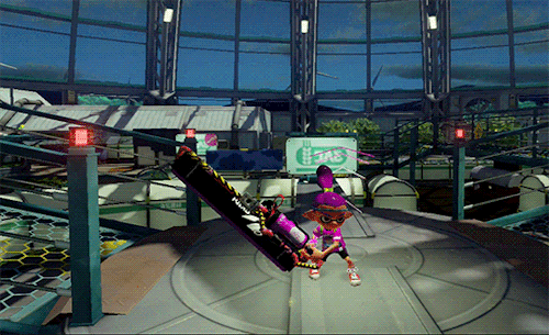 Splatoon Splatana Wiper Big Sword GIF